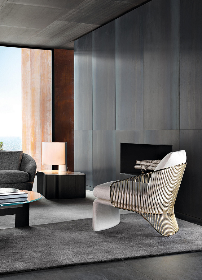 Кресло Collette Outdoor, дизайн Minotti