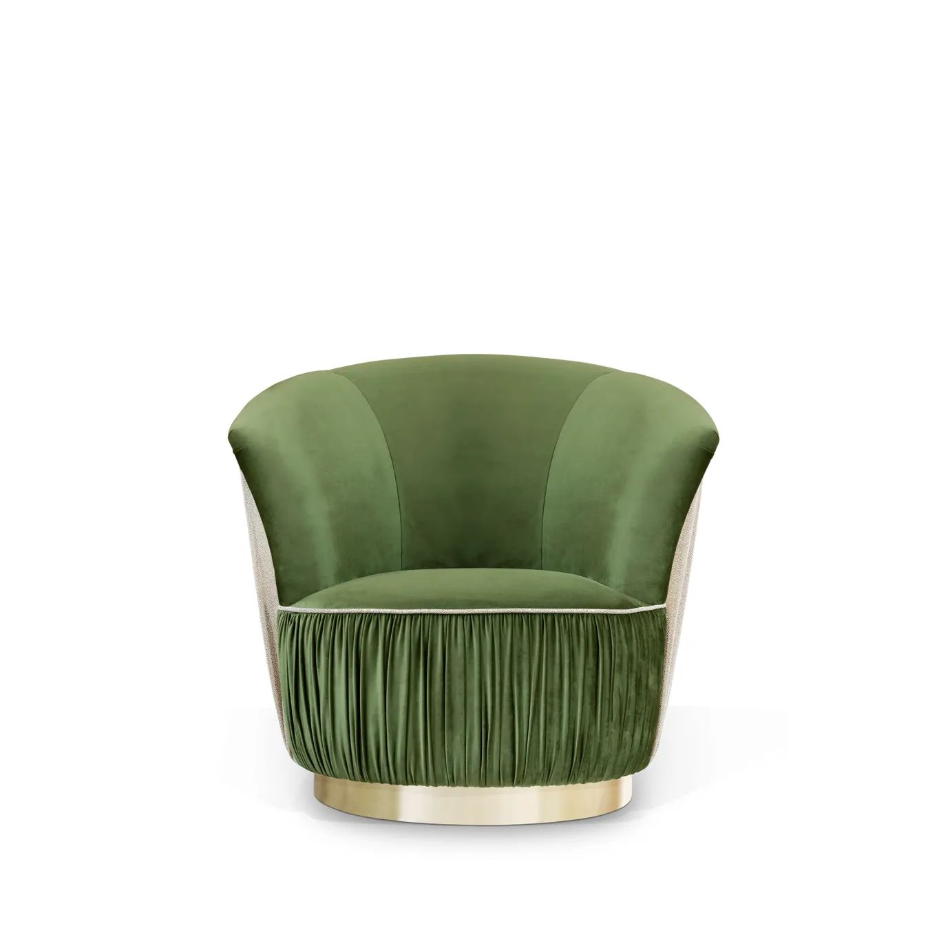 Кресло Countess Metal Base от KOKET, дизайн Boca do Lobo