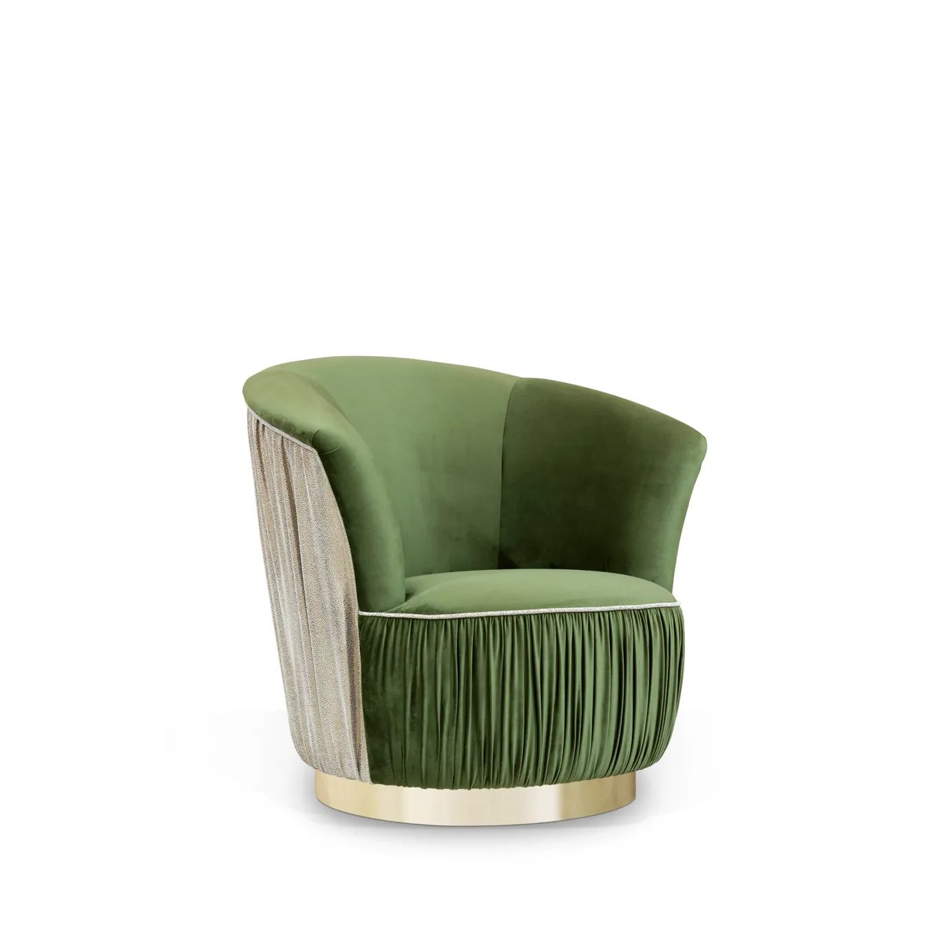 Кресло Countess Metal Base от KOKET, дизайн Boca do Lobo