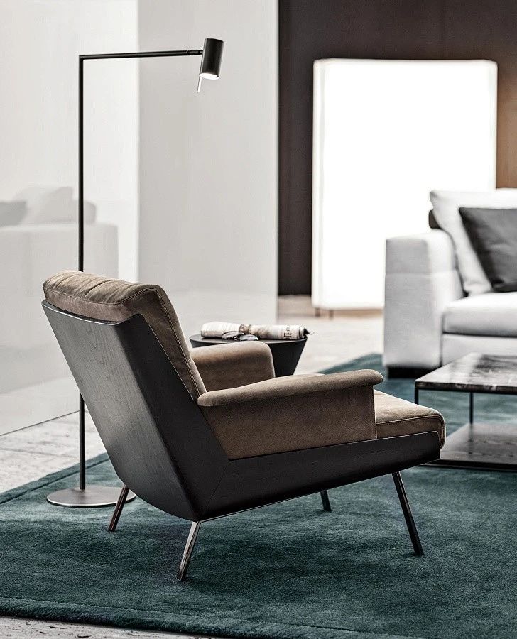 Кресло Daiki, дизайн Minotti