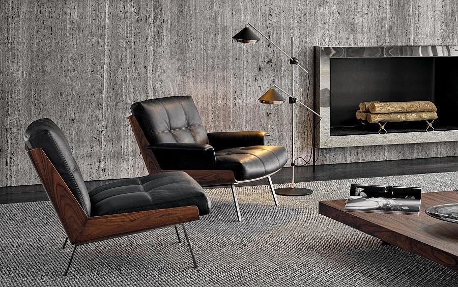 Кресло Daiki, дизайн Minotti