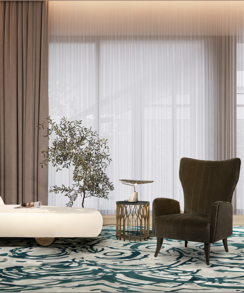 Кресло DAVIS от BRABBU, дизайн Boca do Lobo