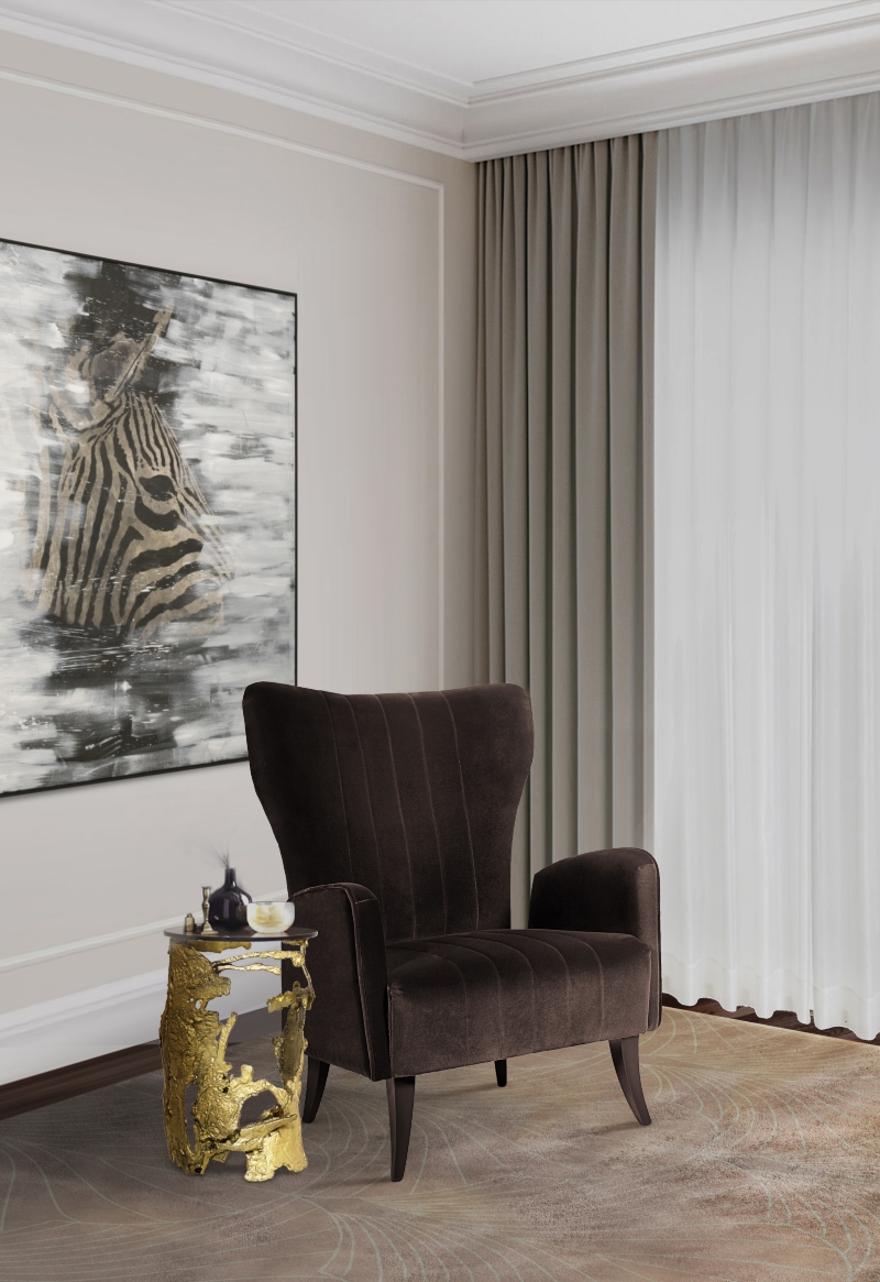 Кресло DAVIS от BRABBU, дизайн Boca do Lobo