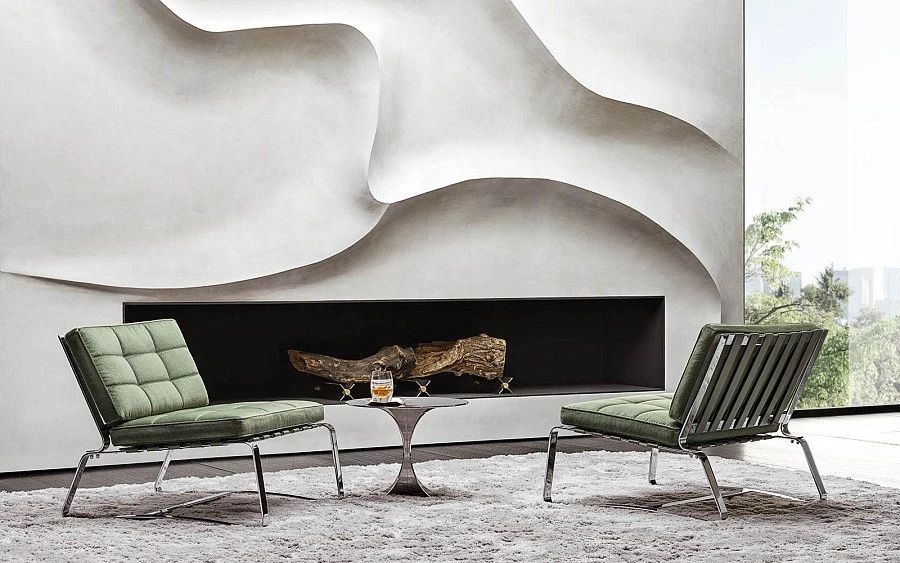 Кресло Delaunay Quilt, дизайн Minotti