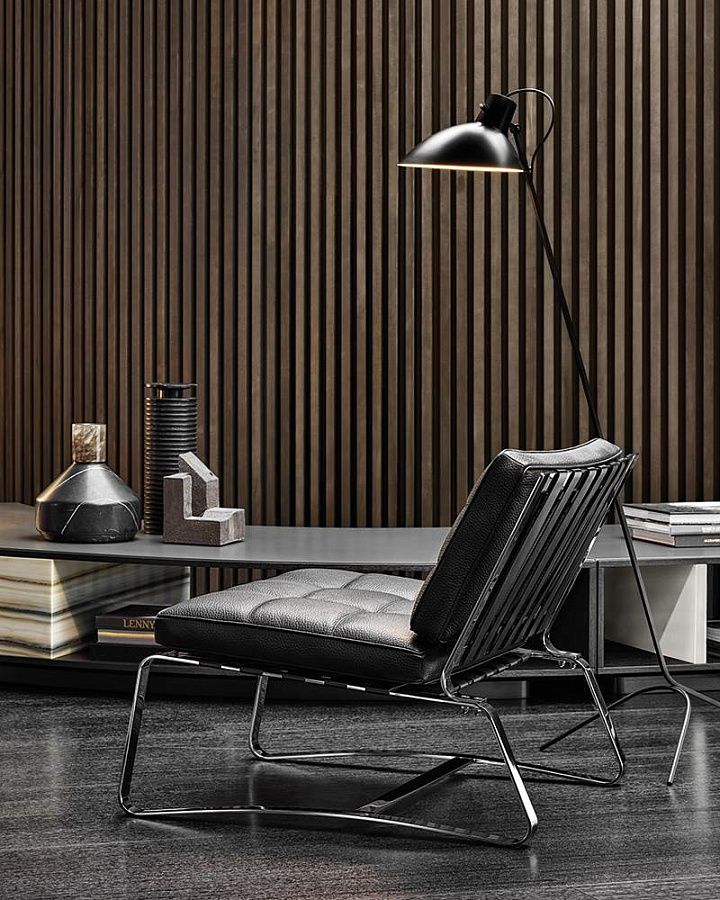Кресло Delaunay Quilt, дизайн Minotti