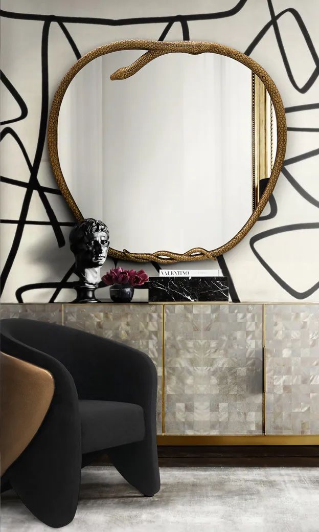 Кресло Denise от KOKET, дизайн Boca do Lobo