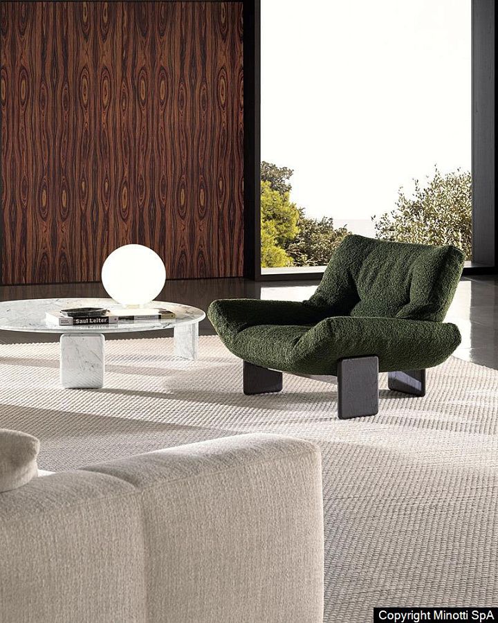 Кресло Emmi, дизайн Minotti