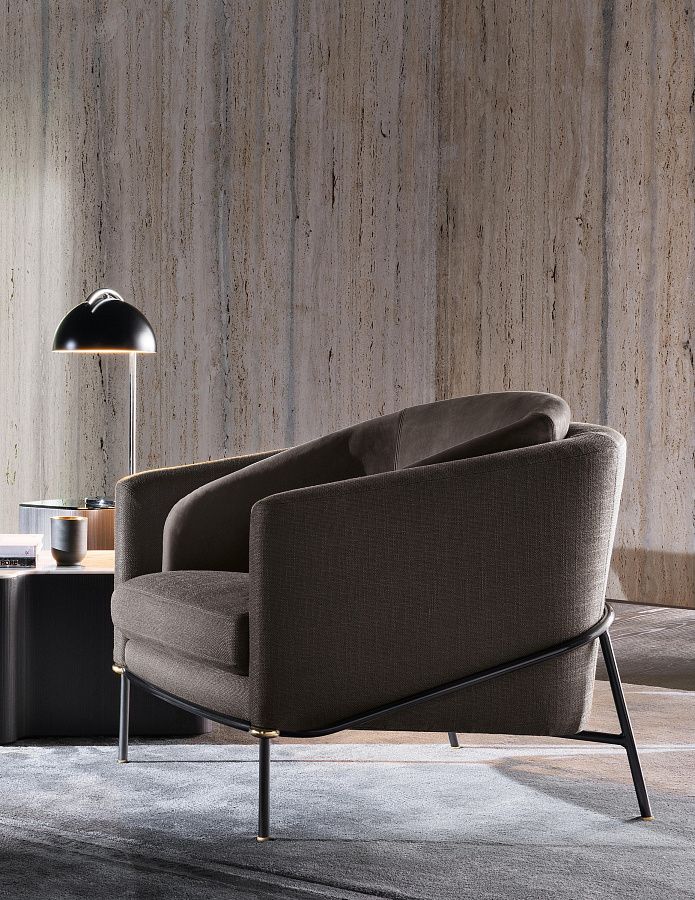 Кресло Fil Noir, дизайн Minotti