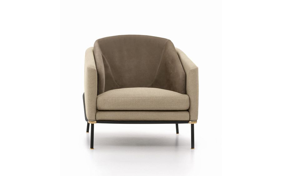 Кресло Fil Noir, дизайн Minotti
