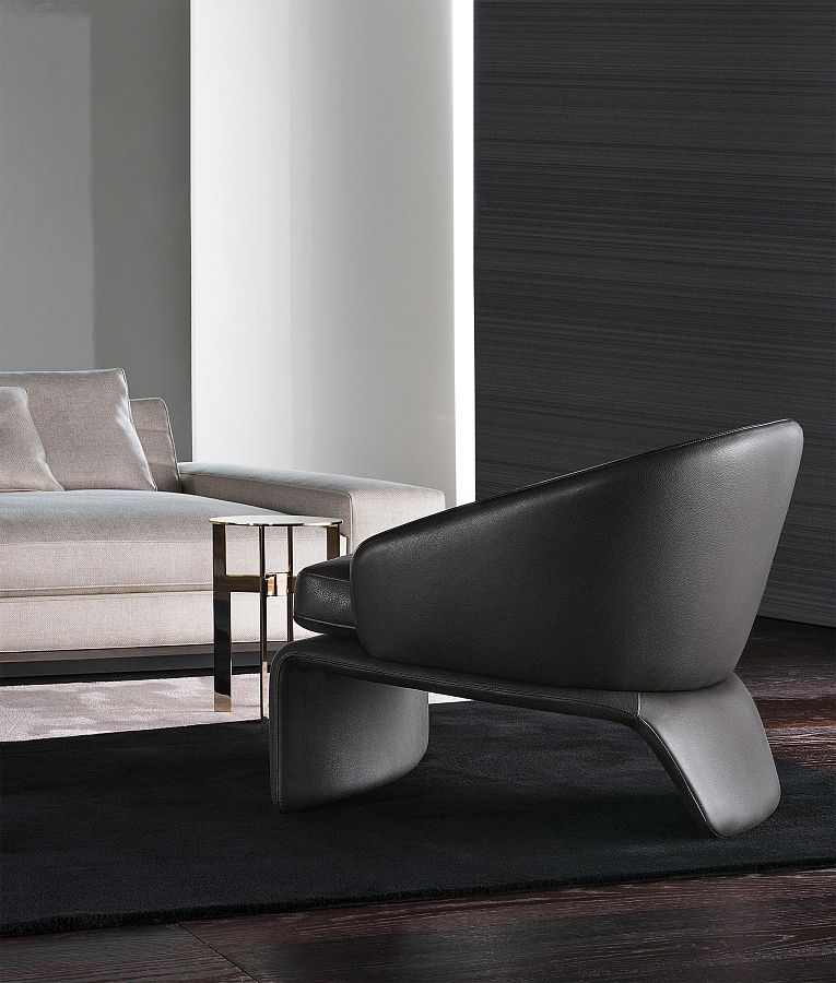 Кресло Halley, дизайн Minotti