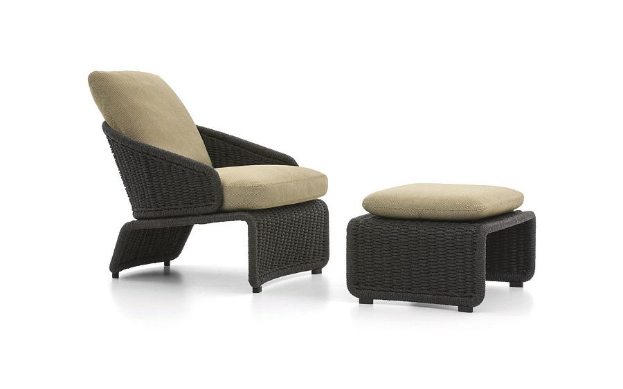 Кресло Halley Outdoor, дизайн Minotti