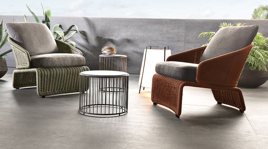 Кресло Halley Outdoor, дизайн Minotti