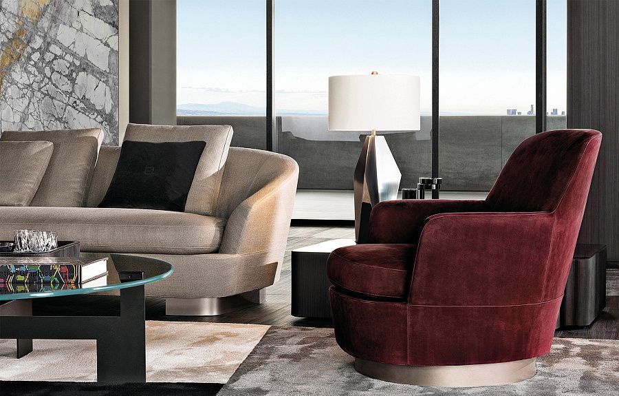 Кресло Jacques, дизайн Minotti