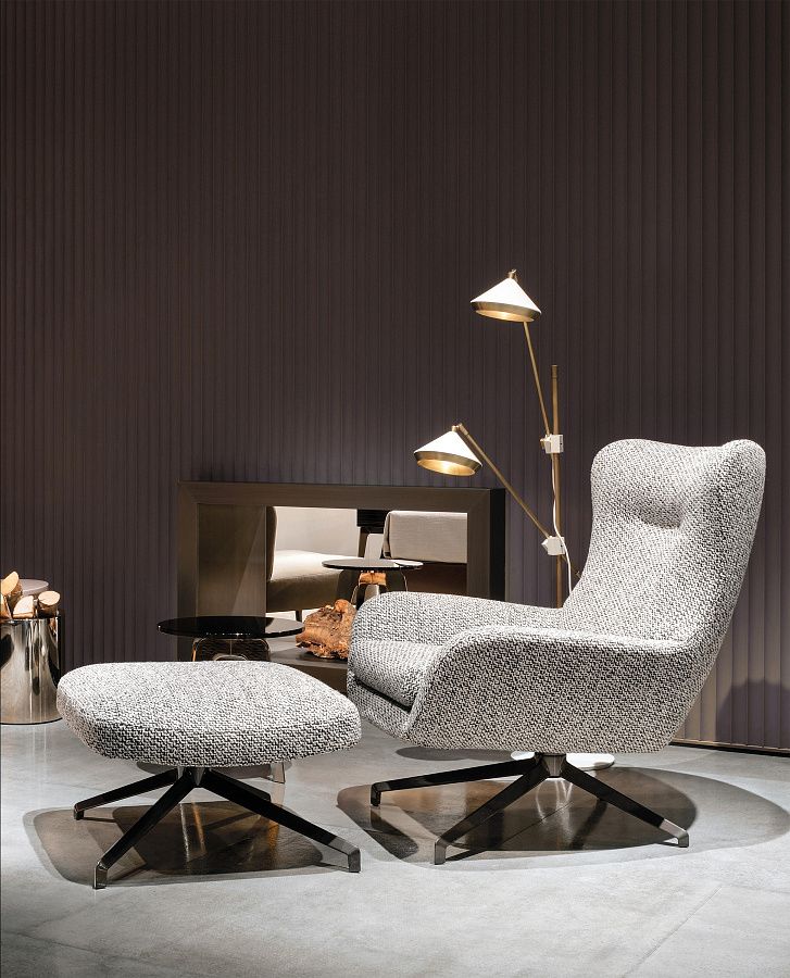 Кресло Jensen, дизайн Minotti