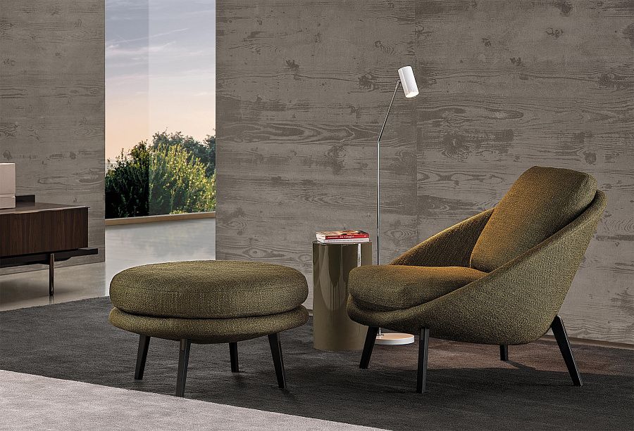 Кресло Lido, дизайн Minotti