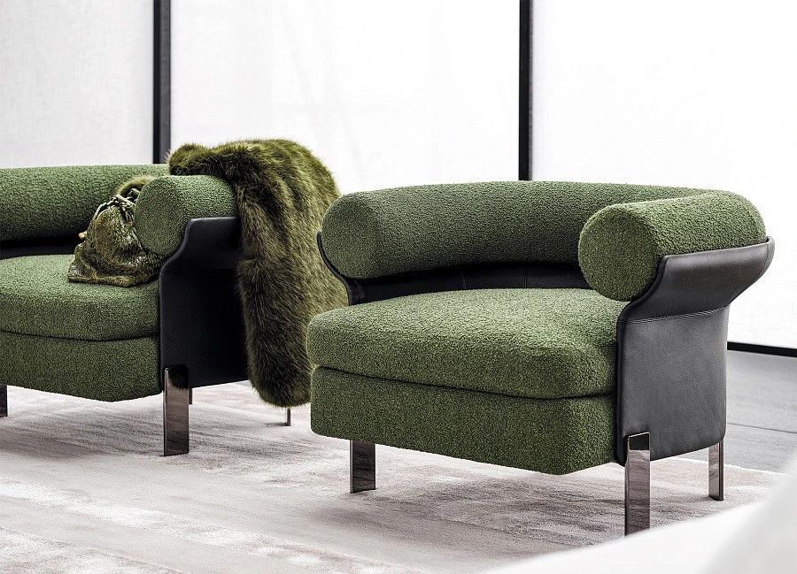 Кресло Mattia, дизайн Minotti