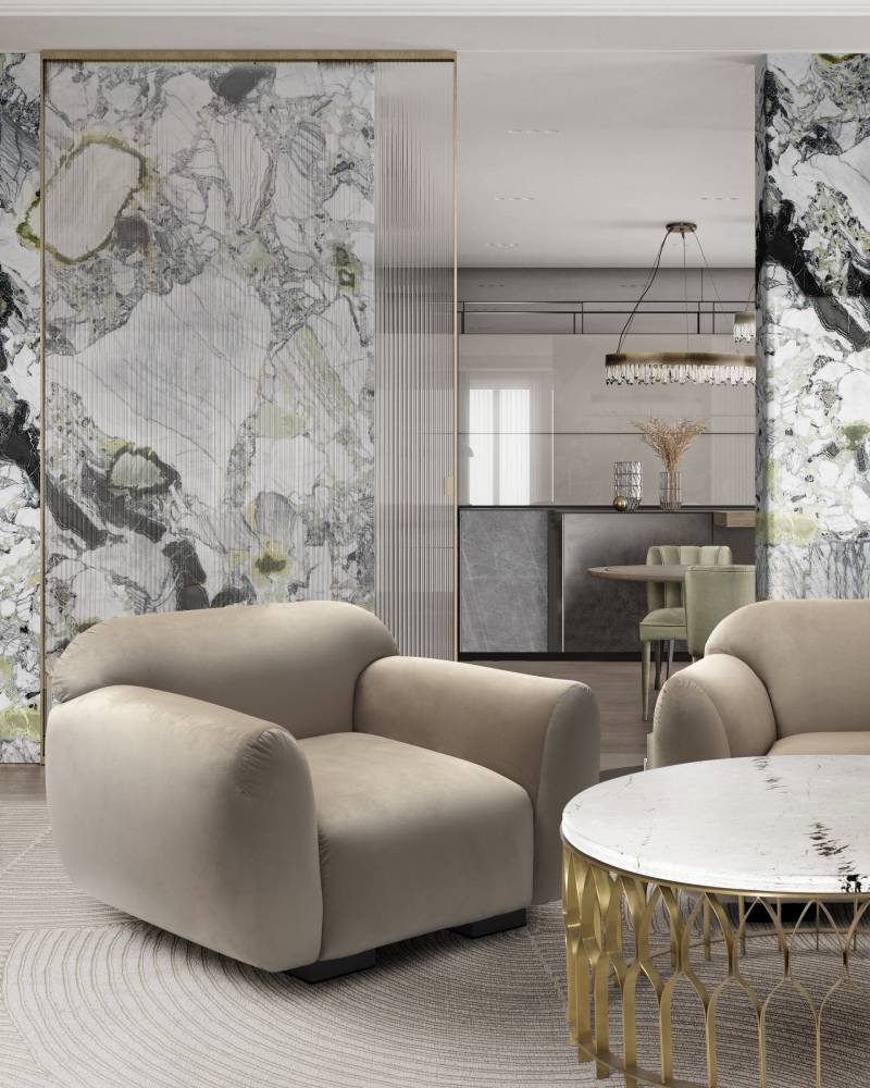 Кресло OTTER Single Sofa от BRABBU, дизайн Boca do Lobo