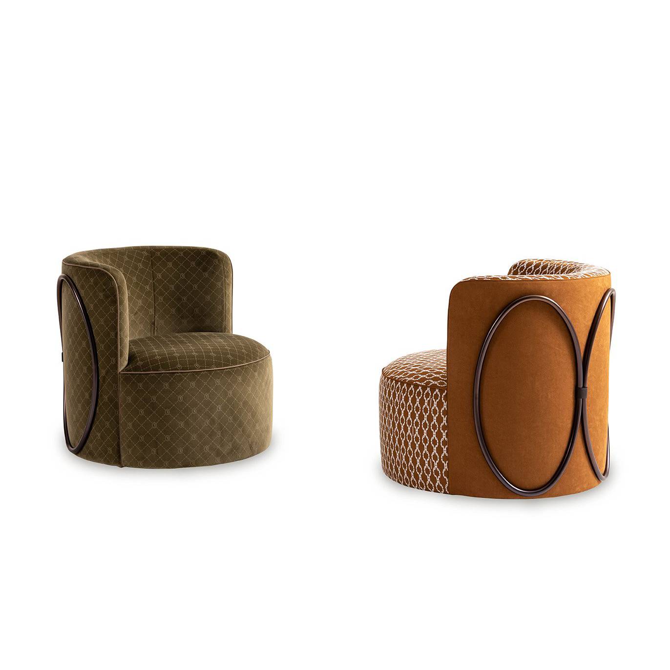 Кресло Oval Armchair, дизайн Trussardi Casa