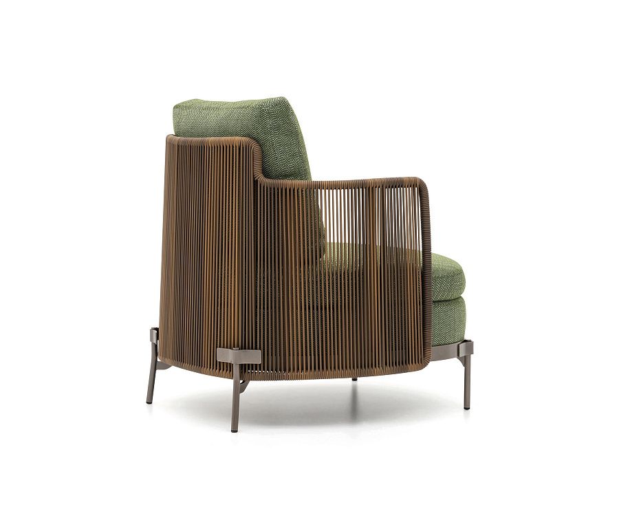 Кресло Tape Cord Outdoor, дизайн Minotti