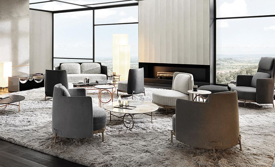 Кресло Tape, дизайн Minotti
