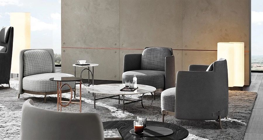 Кресло Tape, дизайн Minotti