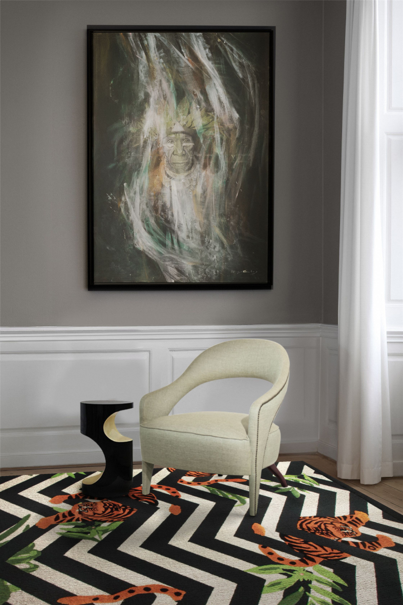 Кресло TELLUS BOLD от BRABBU, дизайн Boca do Lobo