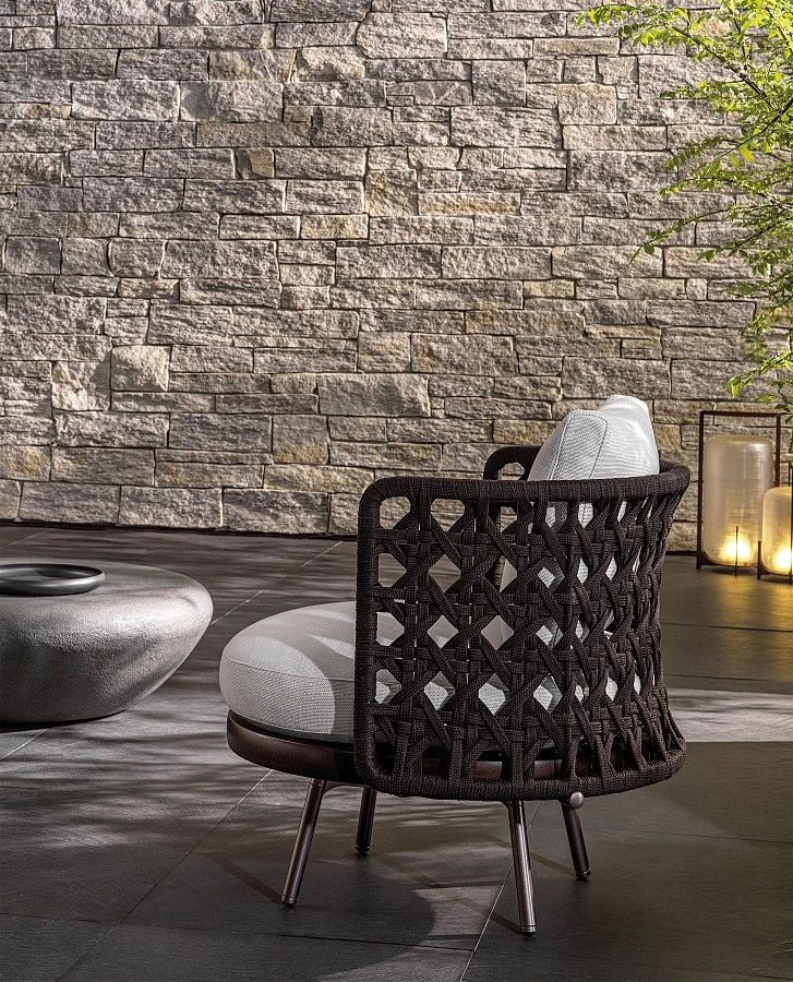 Кресло Torii Nest Outdoor, дизайн Minotti