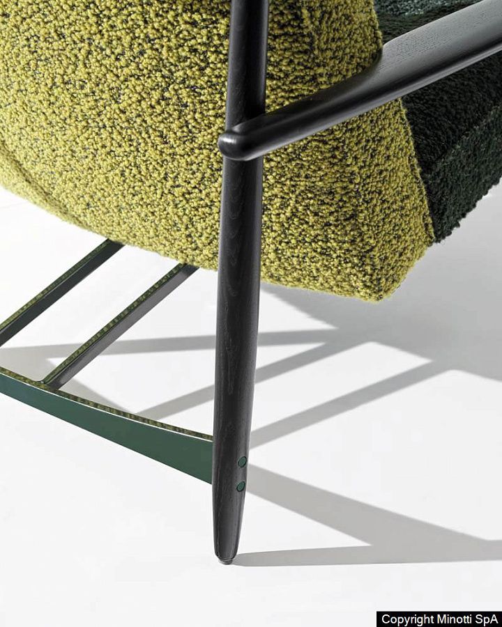 Кресло Trio, дизайн Minotti
