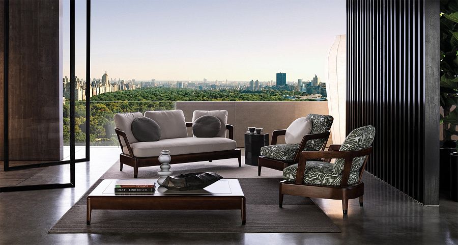 Кресло Virginia Outdoor, дизайн Minotti