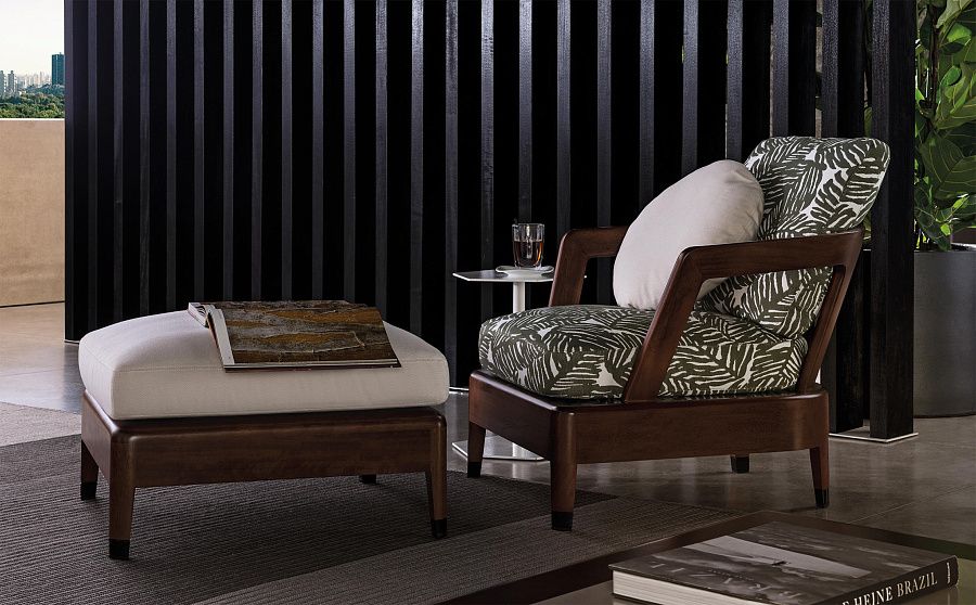 Кресло Virginia Outdoor, дизайн Minotti