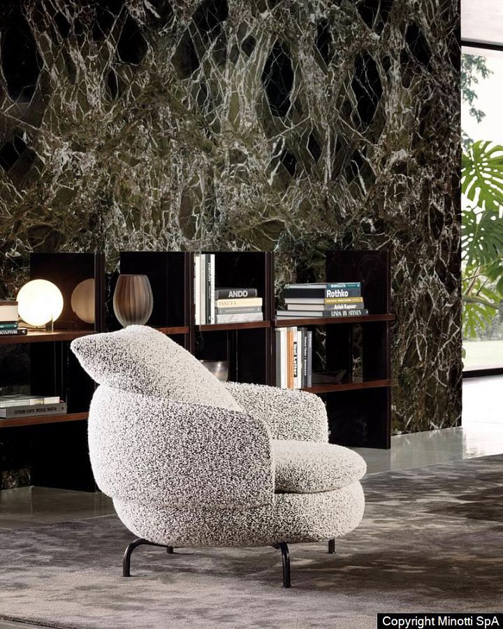 Кресло Vivienne, дизайн Minotti
