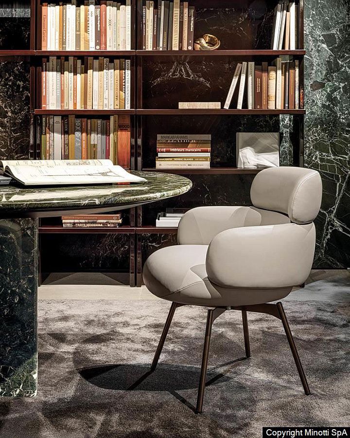 Кресло Vivienne, дизайн Minotti