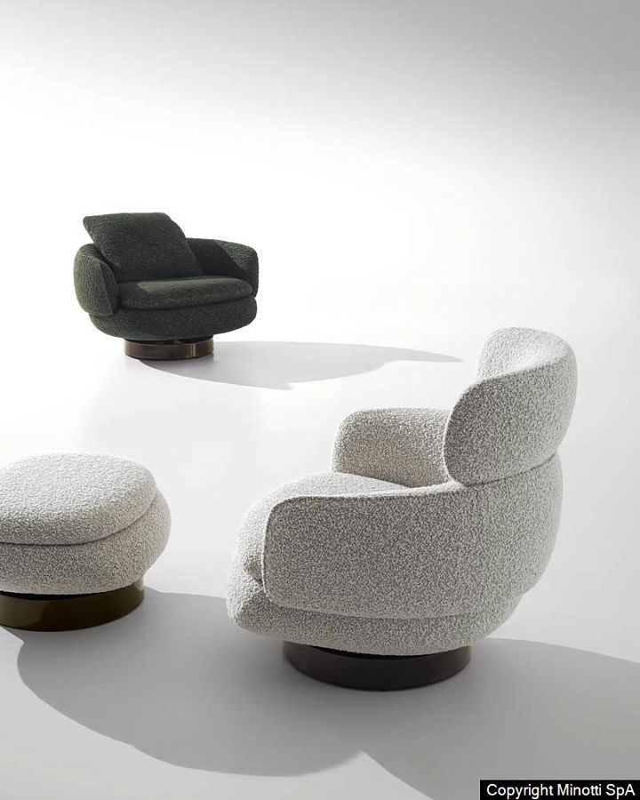 Кресло Vivienne, дизайн Minotti