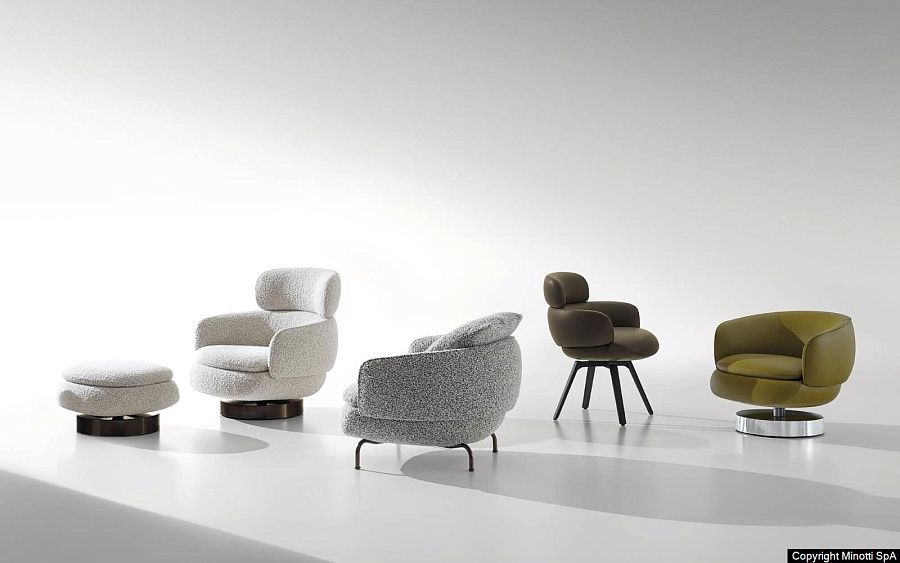 Кресло Vivienne, дизайн Minotti