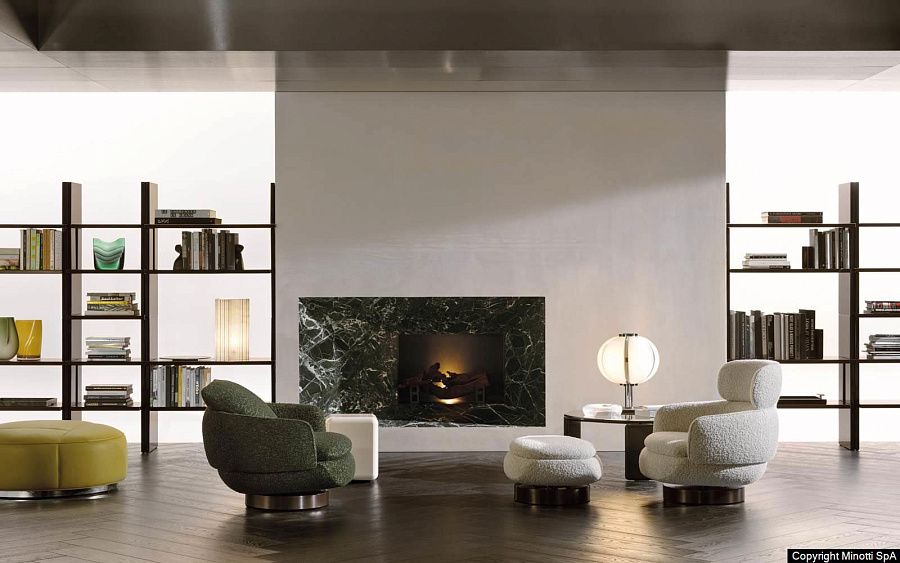 Кресло Vivienne, дизайн Minotti