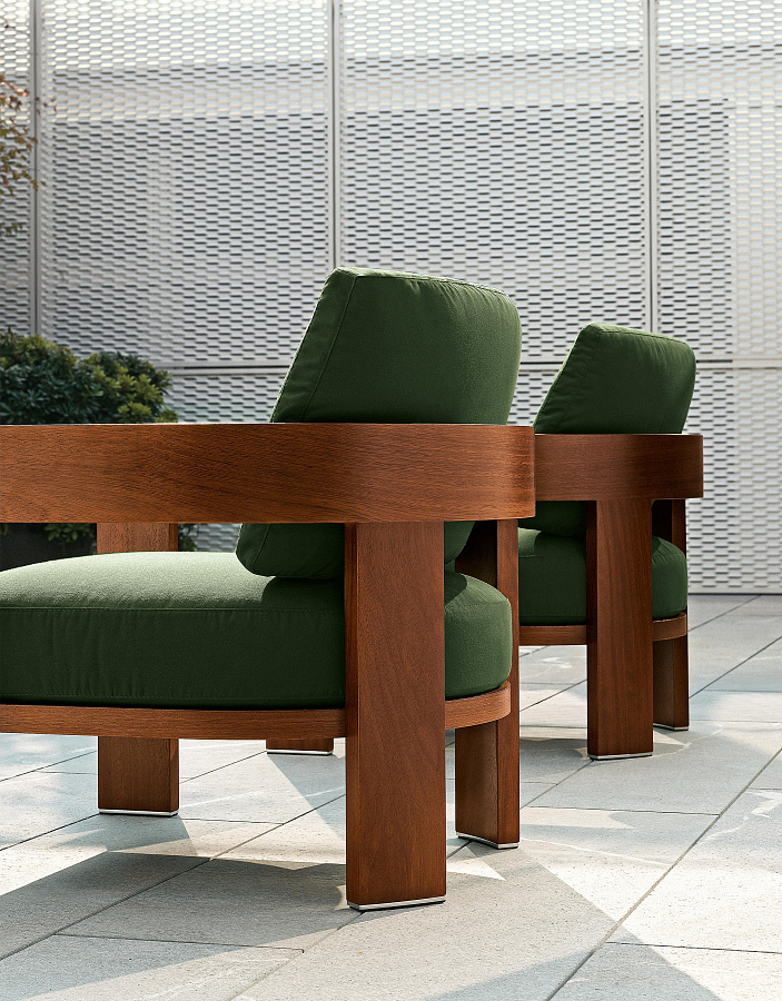 Кресло Warhol, дизайн Minotti