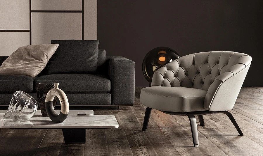 Кресло Winston, дизайн Minotti