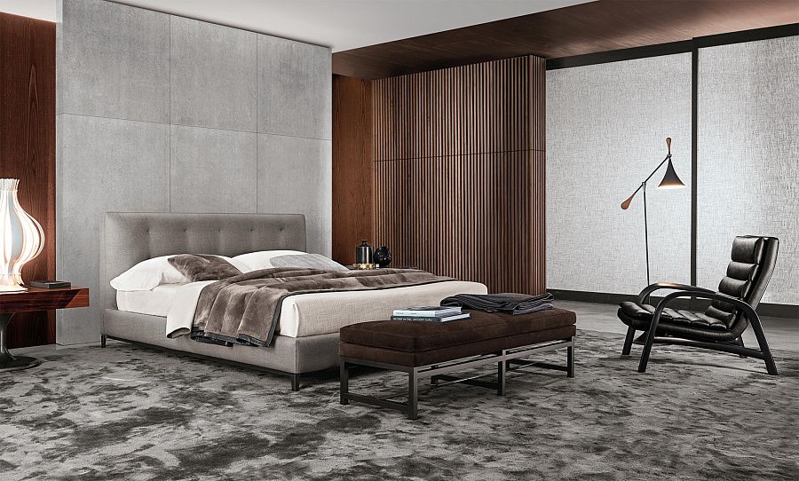 Кровать Andersen, дизайн Minotti