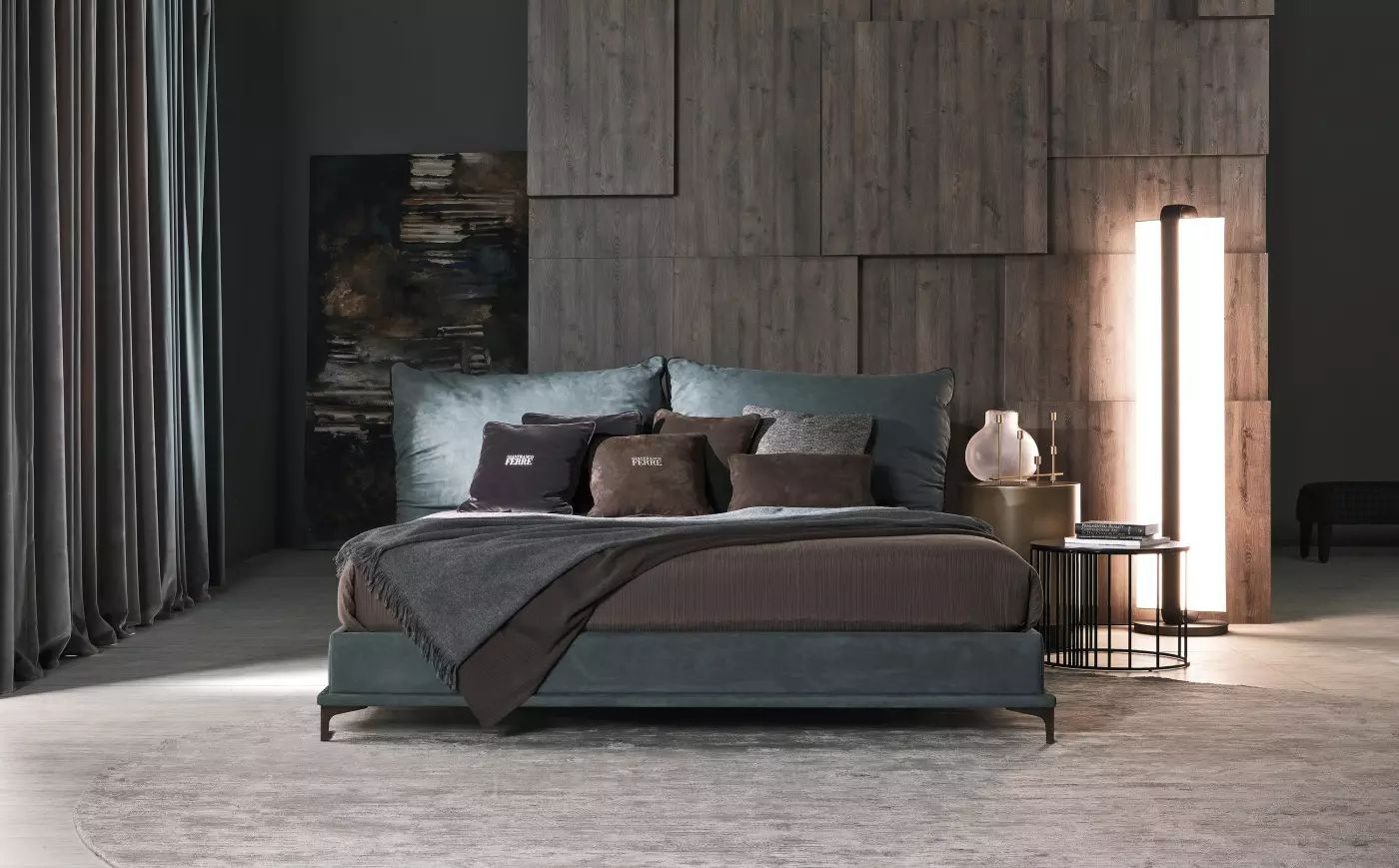 Кровать Clapton, дизайн Gianfranco Ferre Home