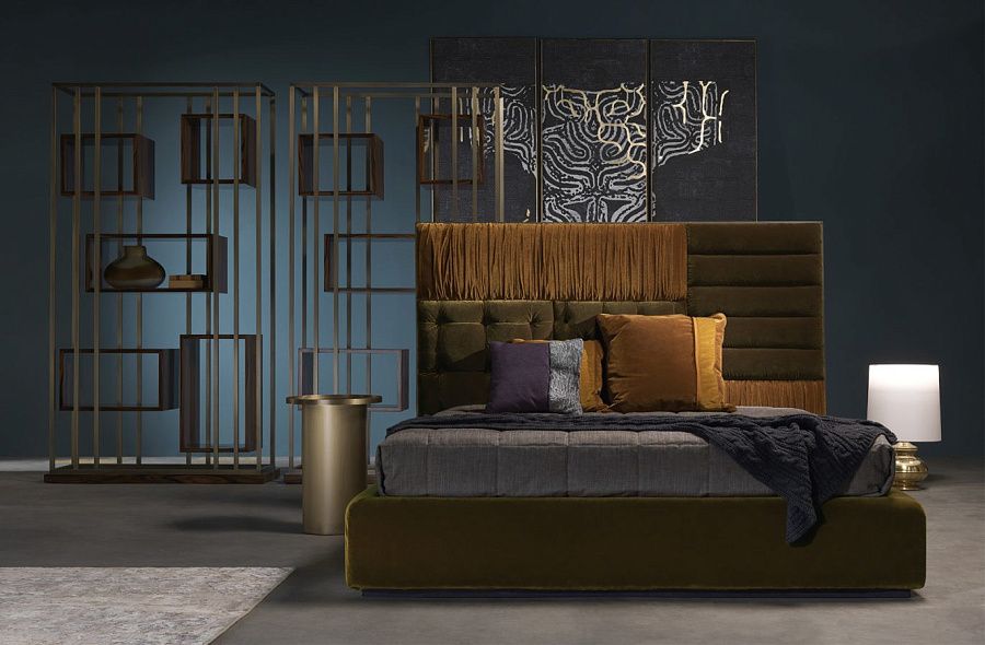 Кровать Elliot, дизайн Gianfranco Ferre Home