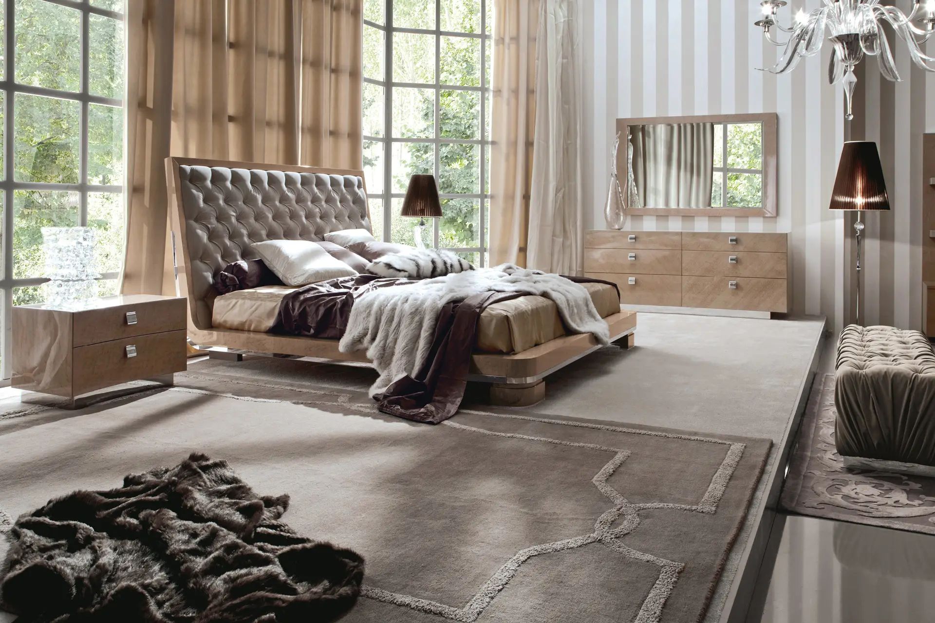 Кровать Sunrise, дизайн Giorgio Collection