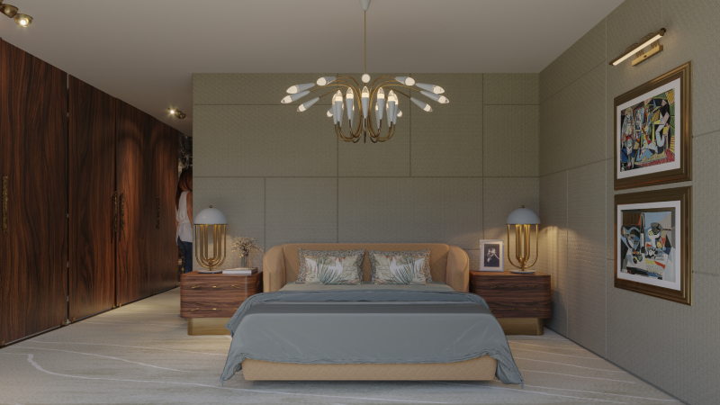 Кровать WALES от BRABBU, дизайн Boca do Lobo