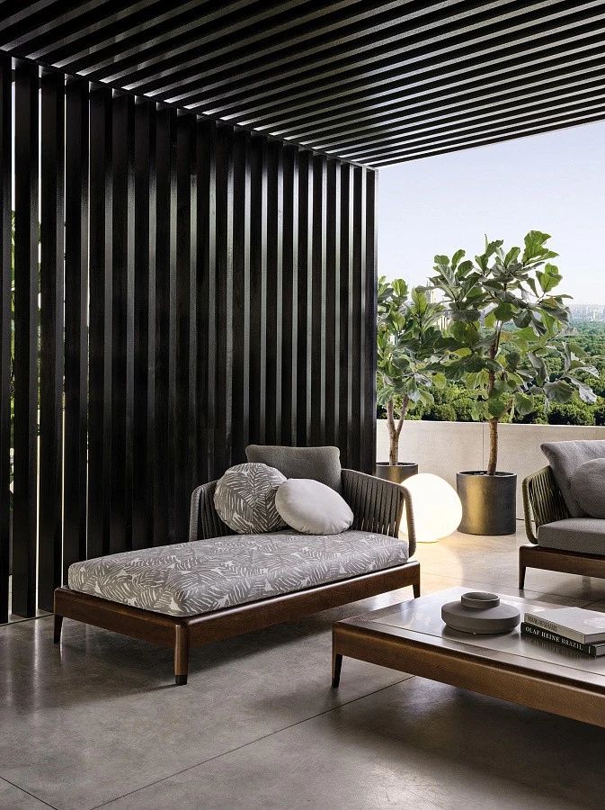 Кушетка Indiana, дизайн Minotti