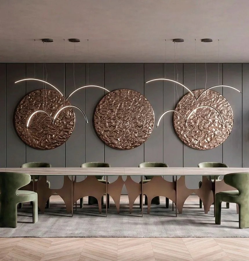Панно Gong, дизайн фабрики Tonin Casa