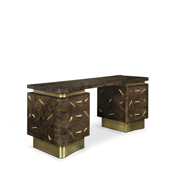 Письменный cтол Baraka от BRABBU, дизайн Boca do Lobo