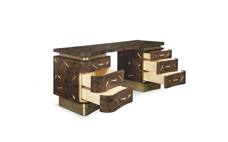 Письменный cтол Baraka от BRABBU, дизайн Boca do Lobo