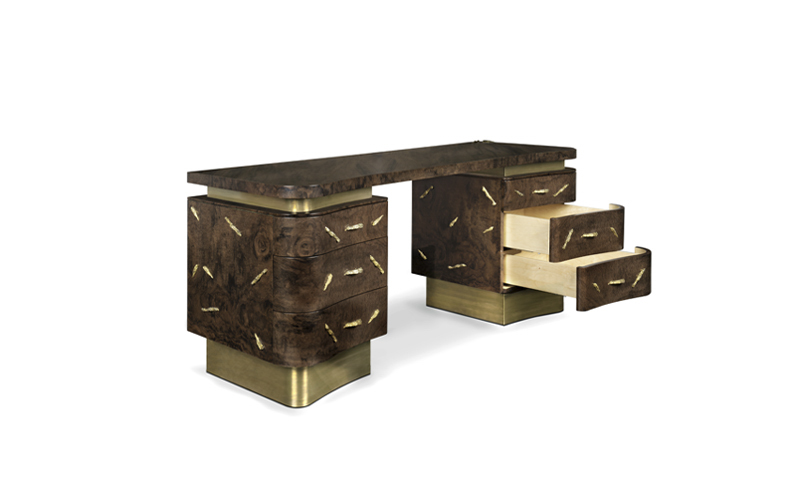 Письменный cтол Baraka от BRABBU, дизайн Boca do Lobo