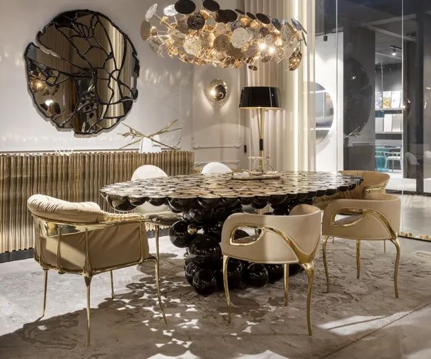 Полукресло Chandra от KOKET, дизайн Boca do Lobo