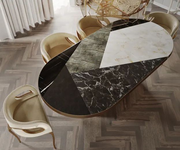 Полукресло Chandra от KOKET, дизайн Boca do Lobo