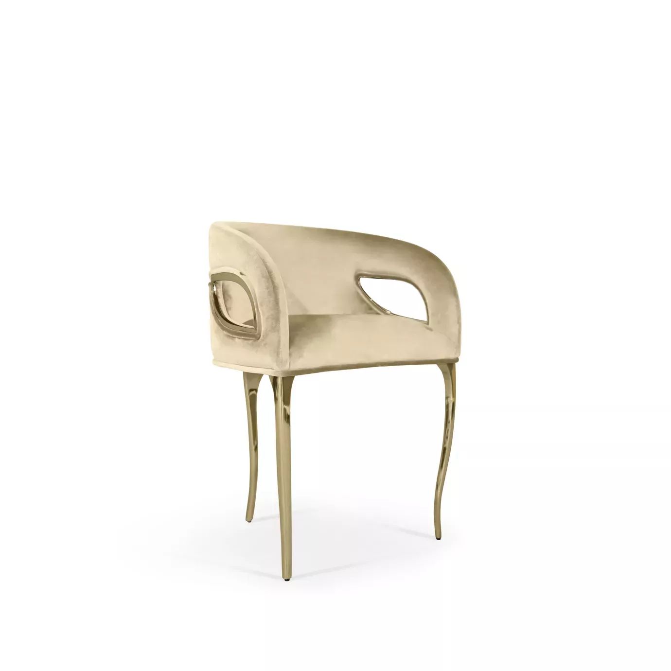 Полукресло Chandra от KOKET, дизайн Boca do Lobo